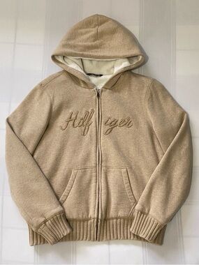 Tommy Hilfiger Fleece-Lined Zip Up Hoodie With Pockets